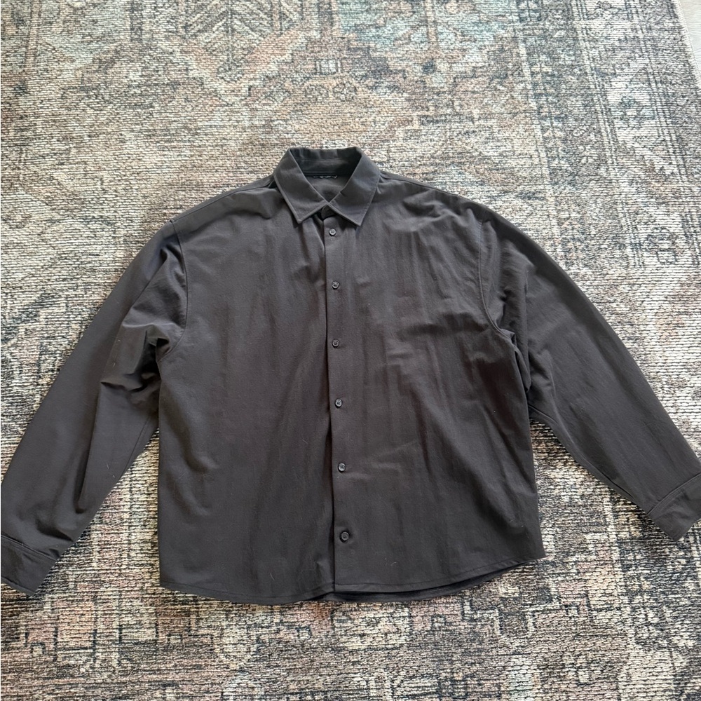 H&M Brown Shirt Jacket